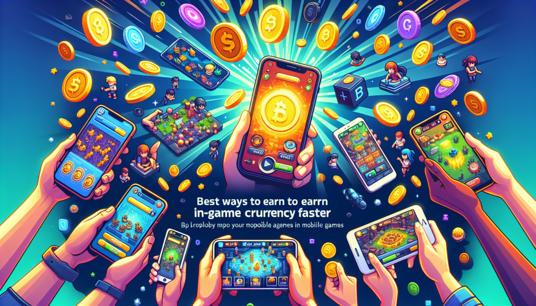 Best Ways to Earn In Game Currency Faster in Mobile Games