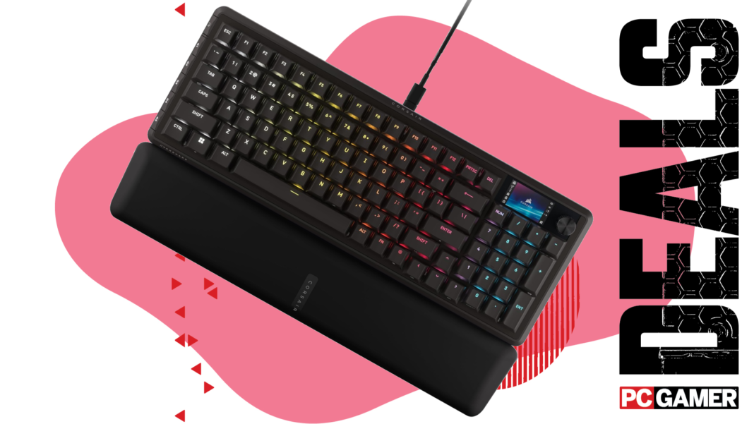 The Corsair Vanguard Pro 96 wired gaming keyboard is now available for just $160—a great bargain, especially since it doubles as a versatile tool for content creators.